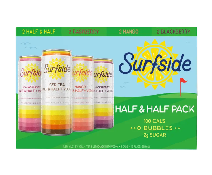 Surfside Half & Half Variety Pack 12oz 8-Pack Can