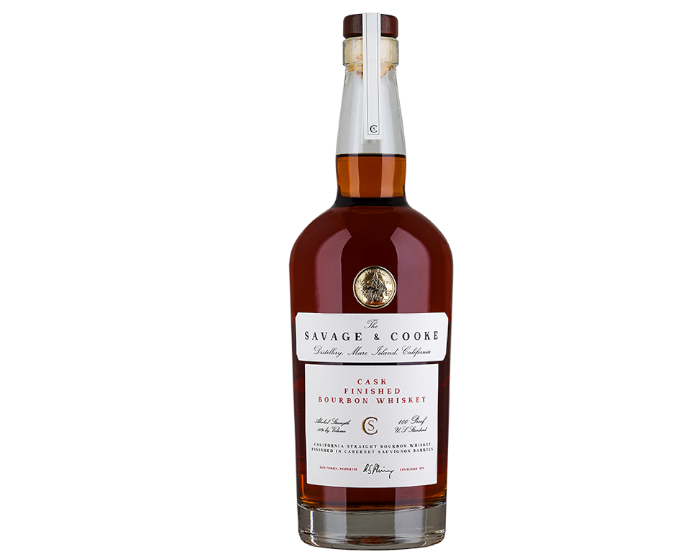 Savage & Cooke Cabernet Sauv Cask Finished Bourbon 750ml