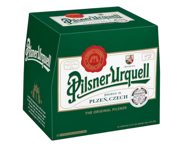 Pilsner Urquell 11.2oz 12-Pack Bottle