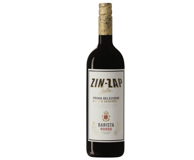 Zin Zap Prima Selezione Barista Rosso 2022 750ml