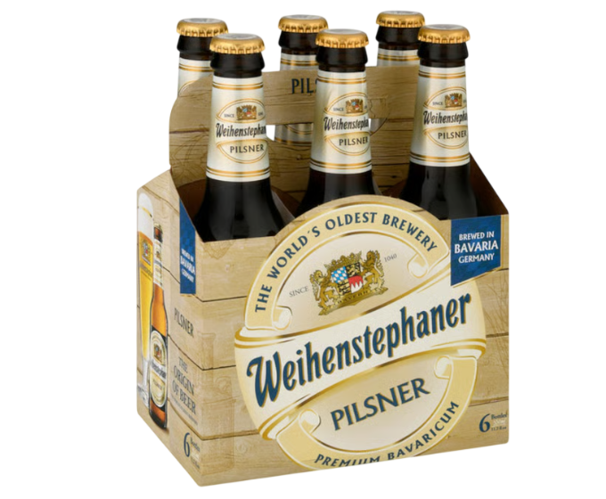 Weihenstephaner Pilsner 11.2oz 6-Pack Bottle