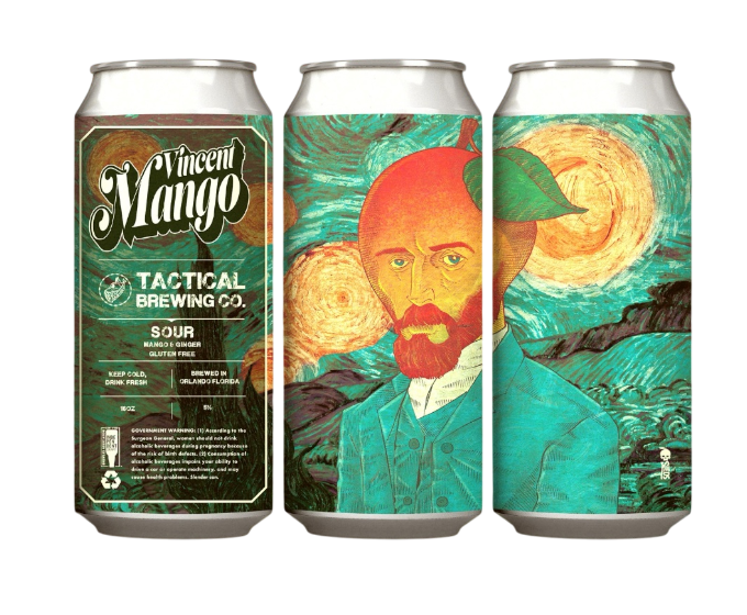 Tactical Vincent Mango 16oz 4-Pack Can (No Barcode)