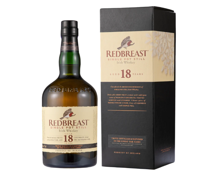Redbreast Single Pot Still Irish 18 Years 750ml