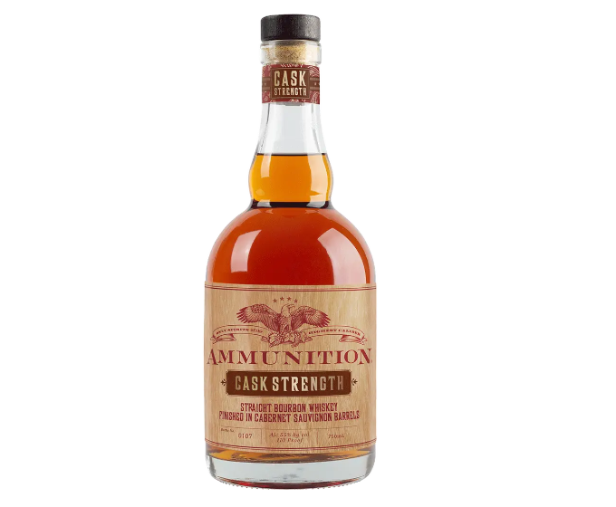 Ammunition Cask Strength Finished in Cabernet Sauvignon Barrels 750ml