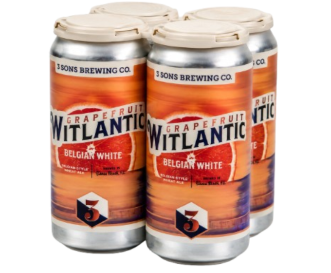 Three Sons Witlantic 16oz 4-Pack Can