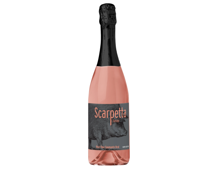 Scarpetta Timido Spumante Brut Rose 750ml