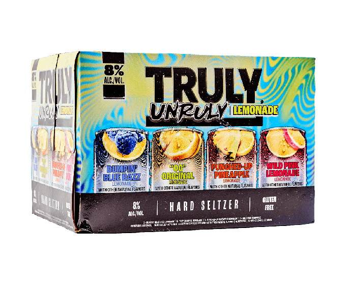 Truly Unruly Lemonade Hard Seltzer Variety 12oz 12-Pack Can