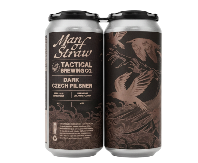 Tactical Man Of Straw 16oz 4-Pack Can (No Barcode)