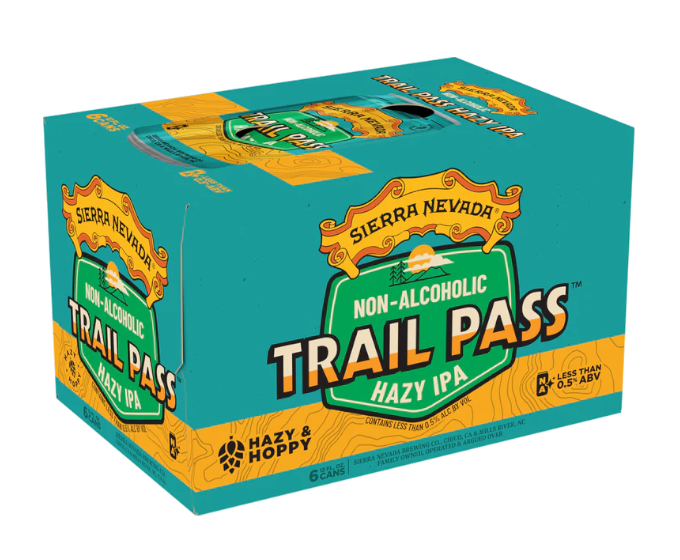 Sierra Nevada Trail Pass Hazy IPA NA 12oz 6-Pack Can