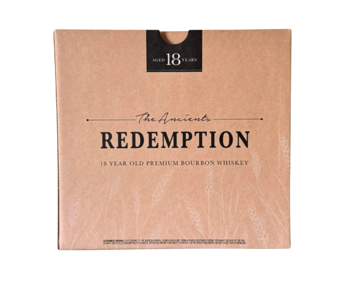 Redemption 18 Years The Ancients Bourbon 103.4 Proof 750ml (No Barcode)