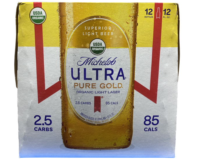 Michelob Ultra Pure Gold 12oz 12 Pack Bottle Primo Liquors