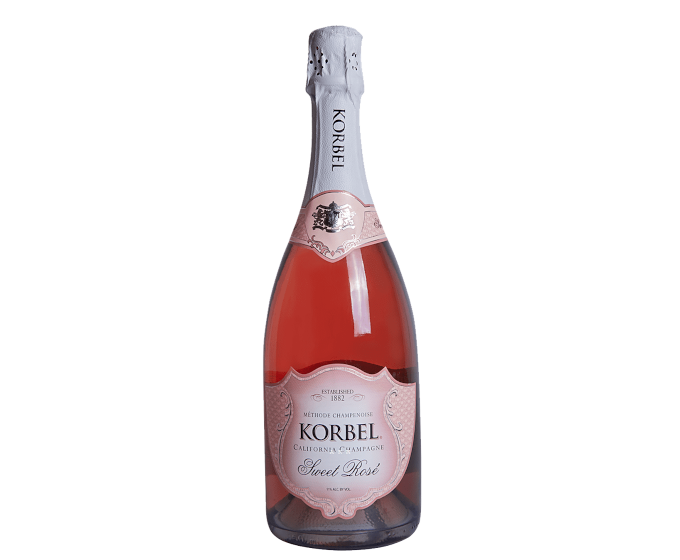 NV Korbel Cellars California Champagne Sweet Rose, USA (750ml)