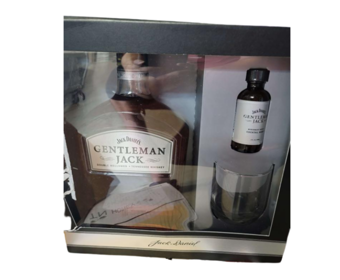 Jack Daniels Gentleman Jack With Sour Cocktail Mixer 1.75L (With Glass