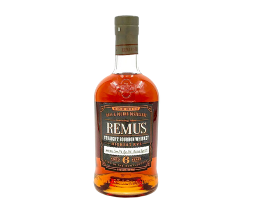 Remus Highest Rye straight Bourbon 6 Years 750ml