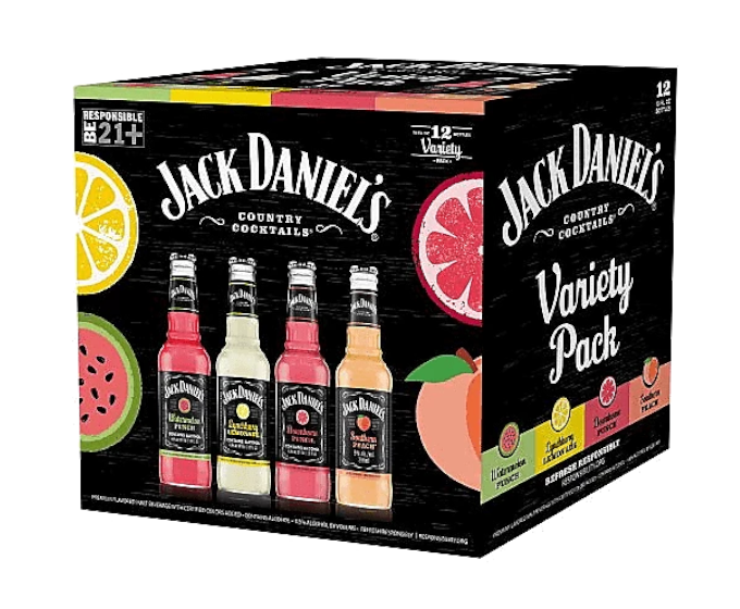 Jack Daniels Country Cocktails Variety Pack 10oz 12-Pack Bottle – Primo ...