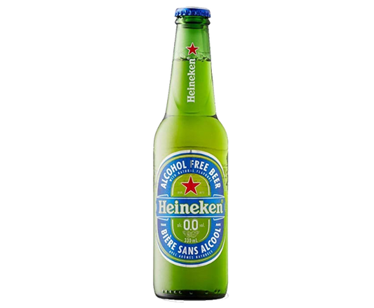 Heineken 00 Non Alcoholic 11.2oz Single Bottle