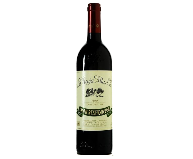 La Rioja Alta Gran S.A. Reserva 904 2015 750ml (98JS)