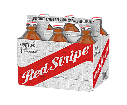 Red Stripe 11.2oz 6-Pack Bottle
