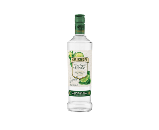 Smirnoff Zero Sugar Cucumber Lime 375ml (DNO P2)