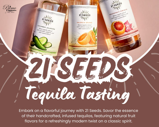 21 Seeds Tequila Tasting