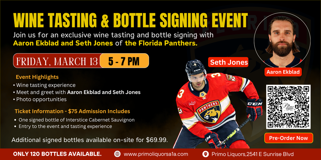 Wine Tasting & Bottle Signing Event