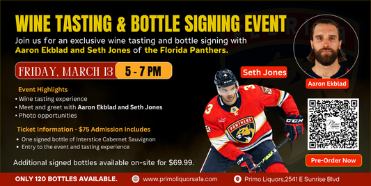 Wine Tasting & Bottle Signing Event