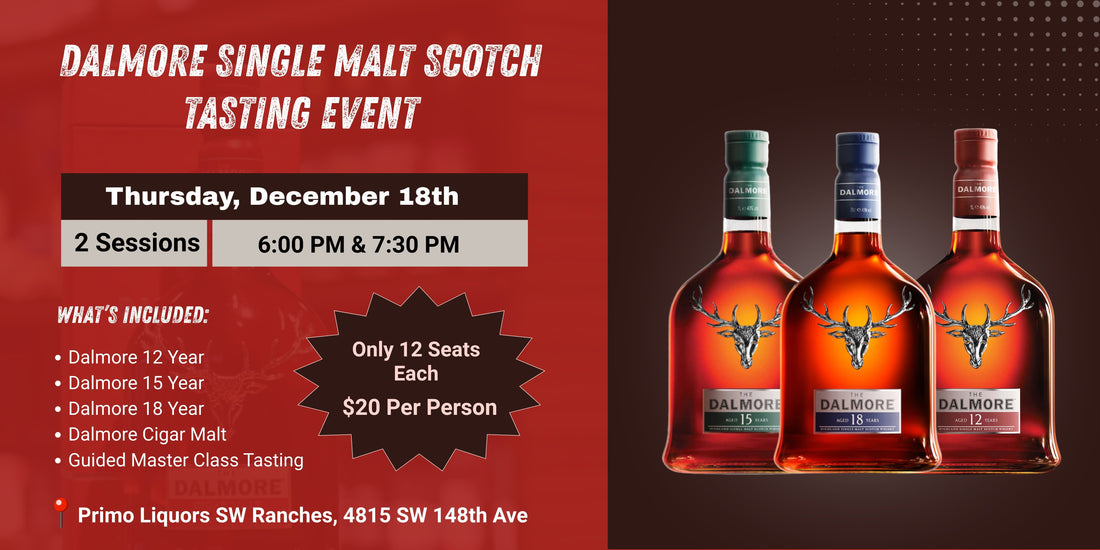 Dalmore Single Malt Scotch Tasting