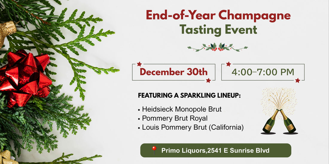 End-of-Year Champagne Tasting!