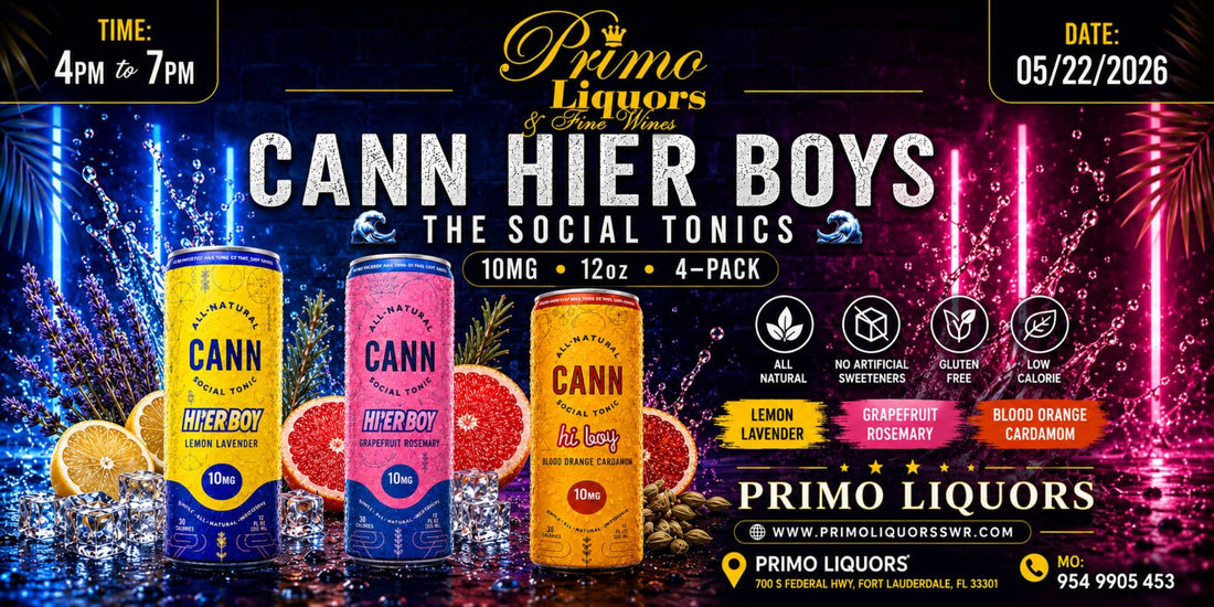 ICANN HIER BOYS Tasting Event at Primo Liquors