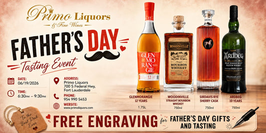 👨‍🦰🔥Father’s Day Whiskey Tasting Event at Primo Liquors🥃