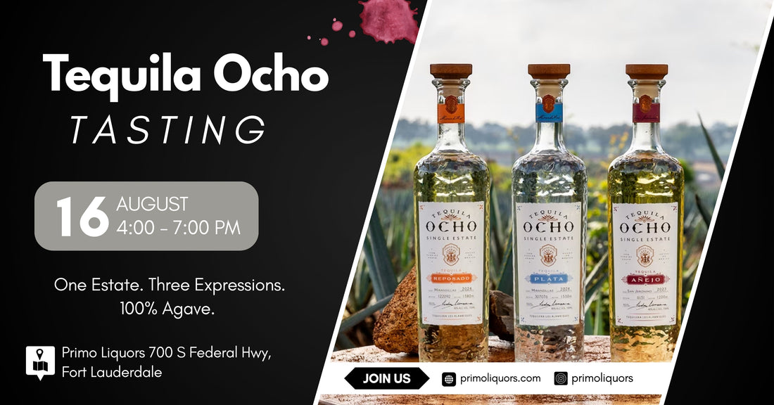 Tequila Ocho Tasting
