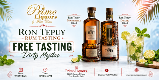 Ron Tepuy Rum Tasting & Dirty Mojitos at Primo Liquors
