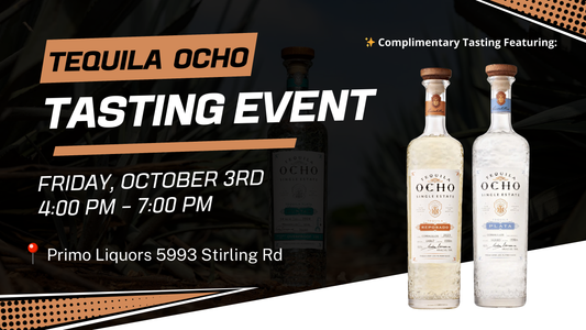 Tequila Ocho Tasting 🍹