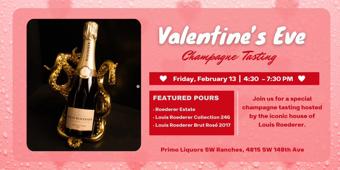 Valentine’s Eve Champagne Tasting