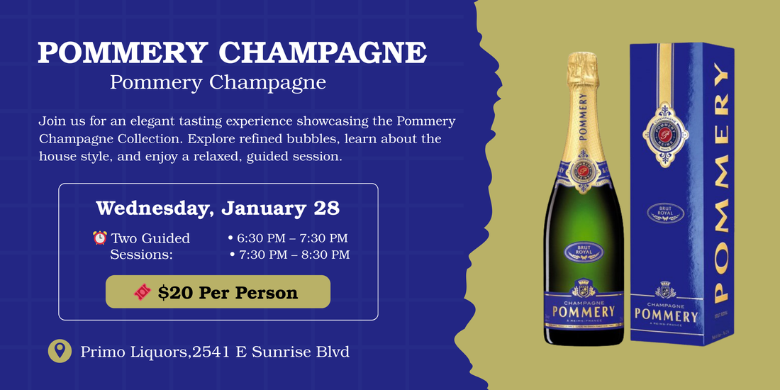 Pommery Champagne Collection Tasting