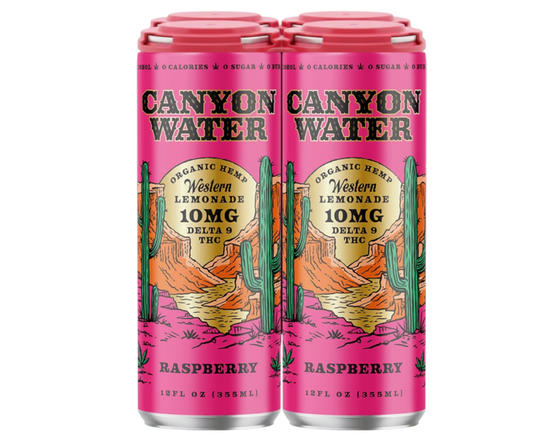 Canyon Water Raspberry Lemonade 12oz 4-Pack Can