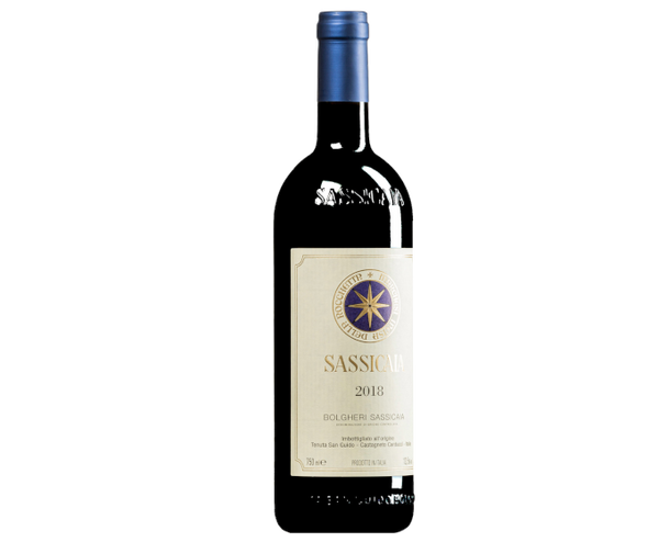 Tenuta San Guido Sassicaia Tuscany 2018 750ml, Red Wine