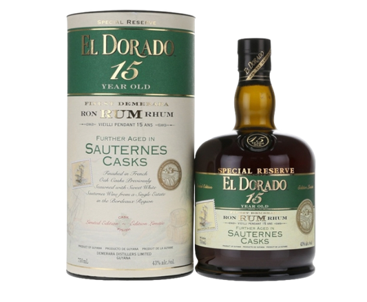 El Dorado Special Reserve Sauternes Casks 15 Years 750ml