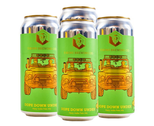 Three Sons Dope Down Under 16oz 4-Pack Can