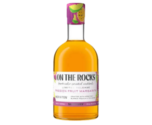 On The Rocks Passion Fruit Margarita Limited Time Release 375ml