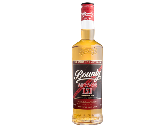 St. Lucia Bounty Premium Strong Pappadeaux 151 1L