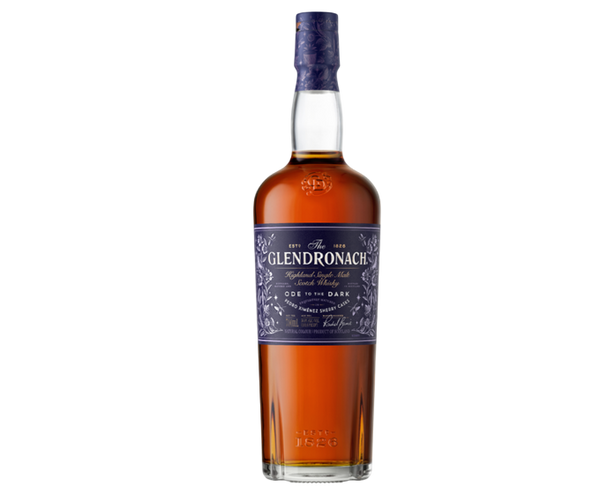 Glendronach Ode to the Dark Pedro Ximenez Sherry Cask Single Malt 700ml, Scotch Whiskey