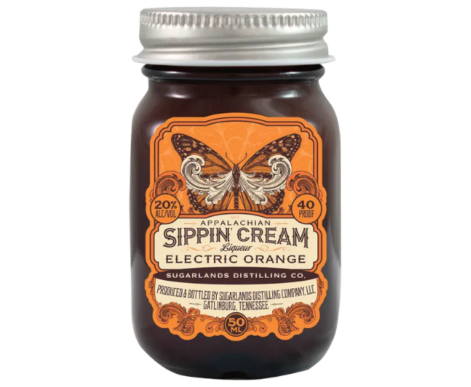 Sugarlands Appalachian Electric Orange Sippin Cream 750ml