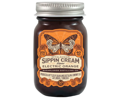 Sugarlands Appalachian Electric Orange Sippin Cream 750ml