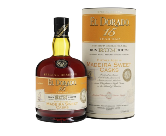El Dorado Special Reserve Madeira Sweet Casks 15 Years 750ml