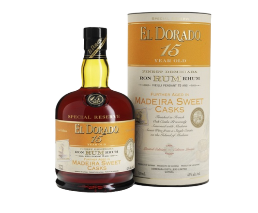 El Dorado Special Reserve Madeira Sweet Casks 15 Years 750ml - Rum at Primo Liquors Fort Lauderdale