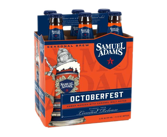 Samuel Adams Octoberfest Lager 12oz 6-Pack Bottle (Scan Correct Item)