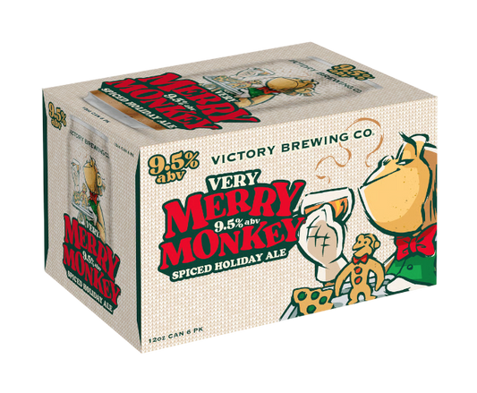 Victory Very Merry Monkey 12oz 6-Pack Can