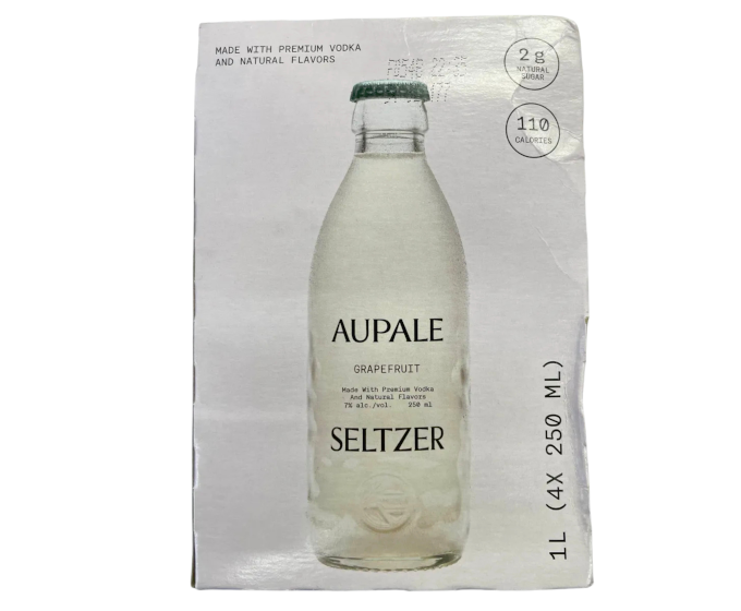 Aupale Vodka Grapefruit 250ml 4-Pack Bottle