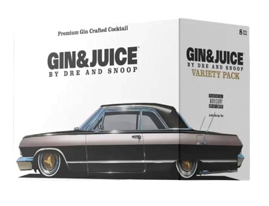 Gin & Juice By Dre And Snoop Variety Pack 355ml 8-Pack Can